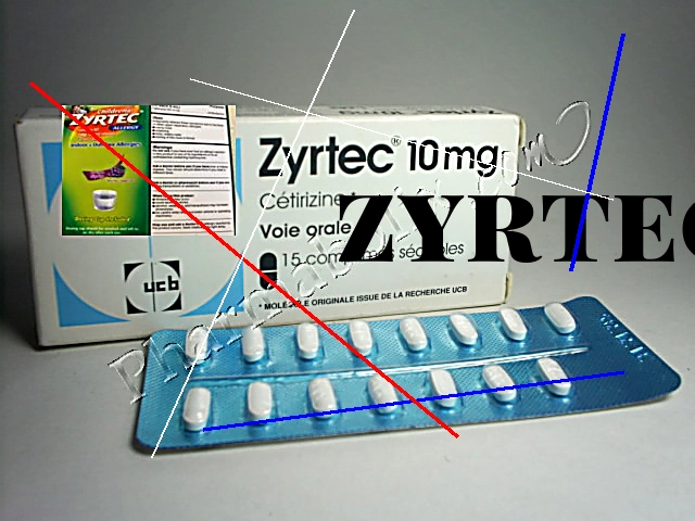 Zyrtec 10 mg comprimé prix